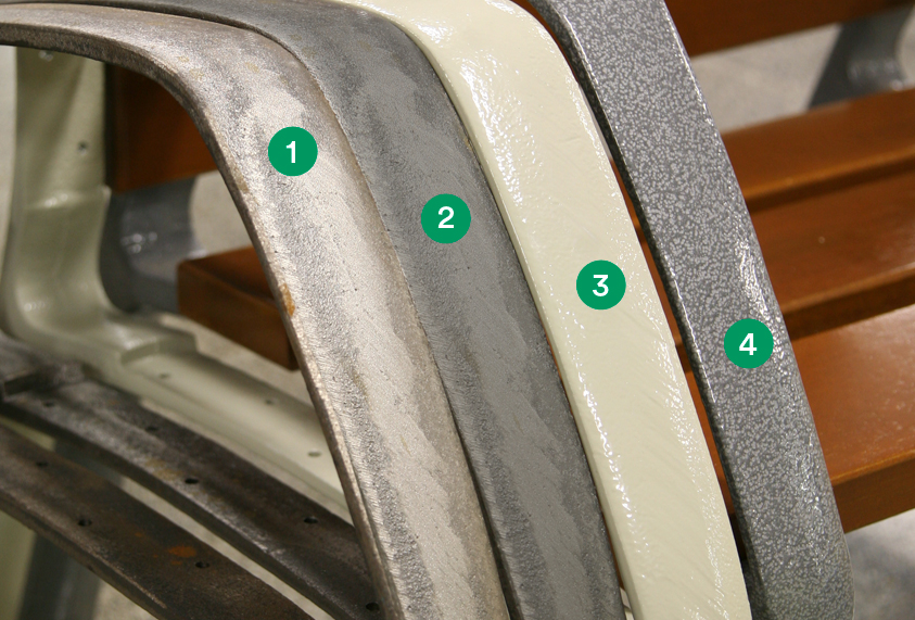 FERRUS Protection treatment against iron rusting