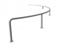 JSK1049 Skate ramp - Banana Rail