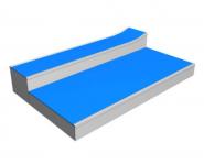 JSK9050-K - Rampa Skate - Wheelie Base
